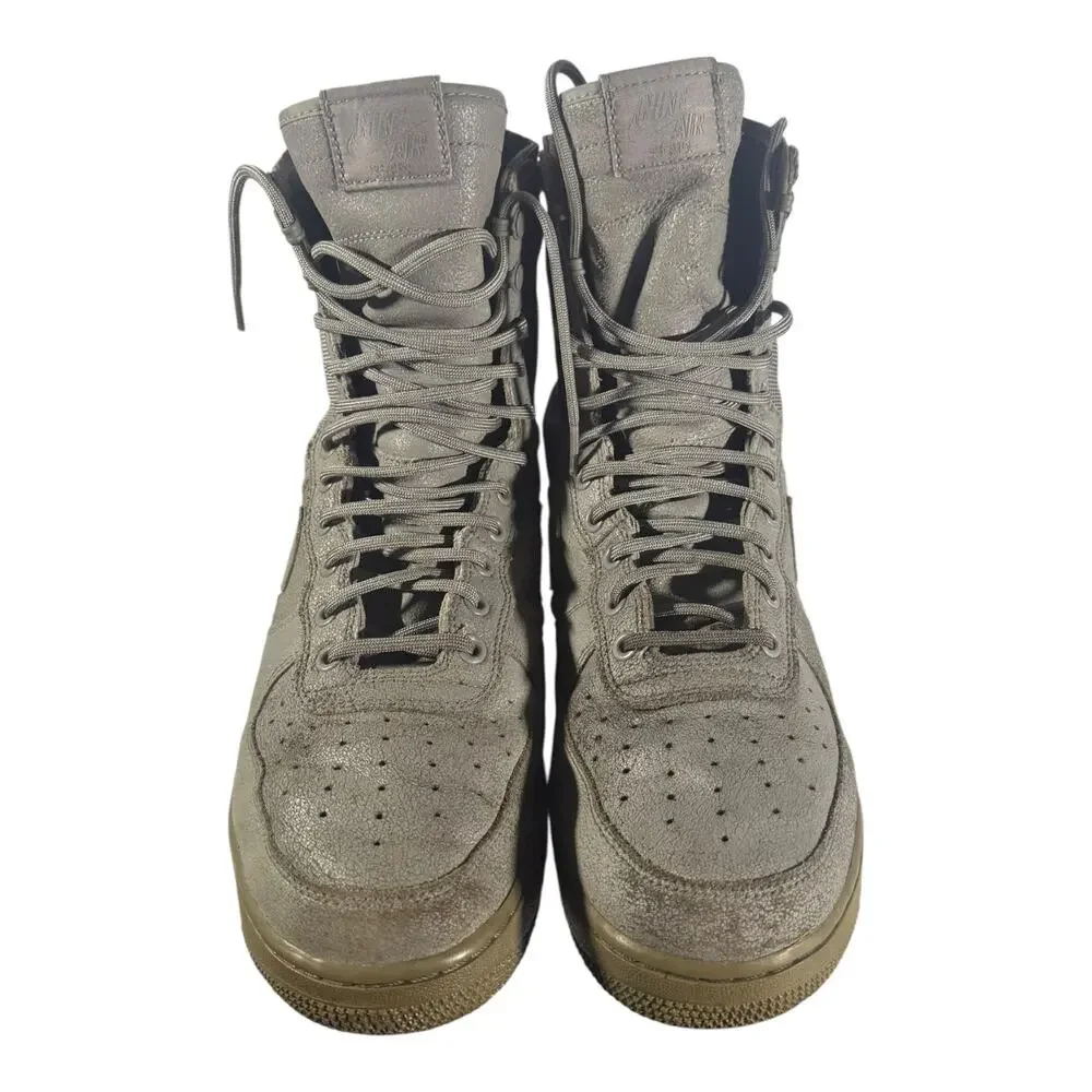 Nike Men's SF AF1 QS Dust 903270 001 Size 10 High Top Boots Gray - Picture 4 of 9